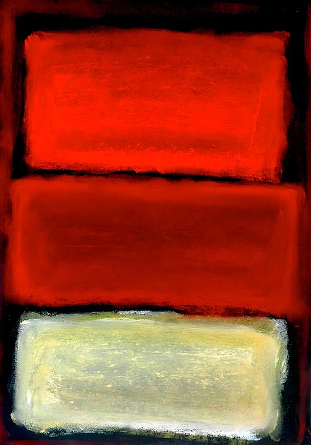 Abstract Painting - Artwork By Mark Rothko, Expressionism, Colors #15 by Mark Rothko