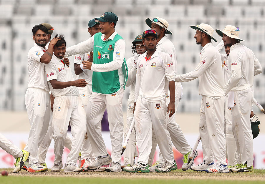 Bangladesh v Australia - 1st Test: Day 4 #15 Photograph by Robert Cianflone
