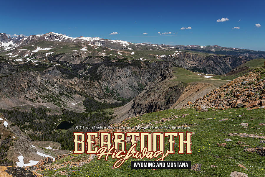 Beartooth Highway Wyoming and Montana #15 Photograph by Gestalt Imagery ...