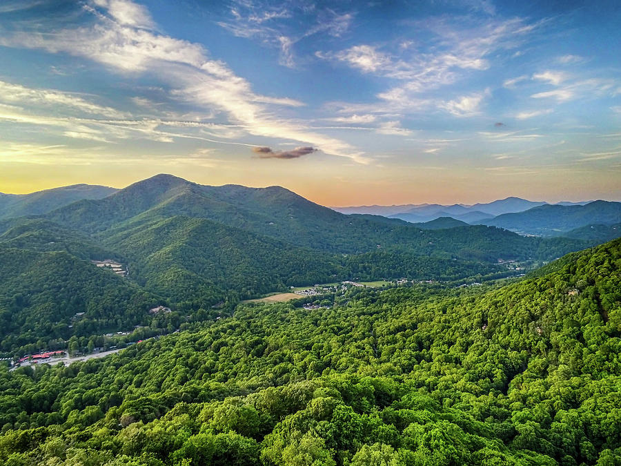 Beautiful Nature Scenery In Maggie Valley North Carolina Photograph by ...