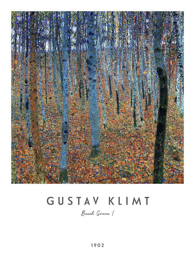 Gustav Klimt Painting - Beech Grove I #8 by Gustav Klimt