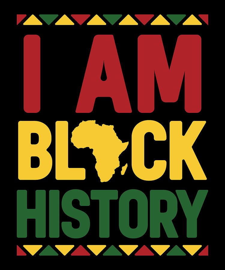 Black History Month African Pride Apparel Gift Digital Art by Michael S