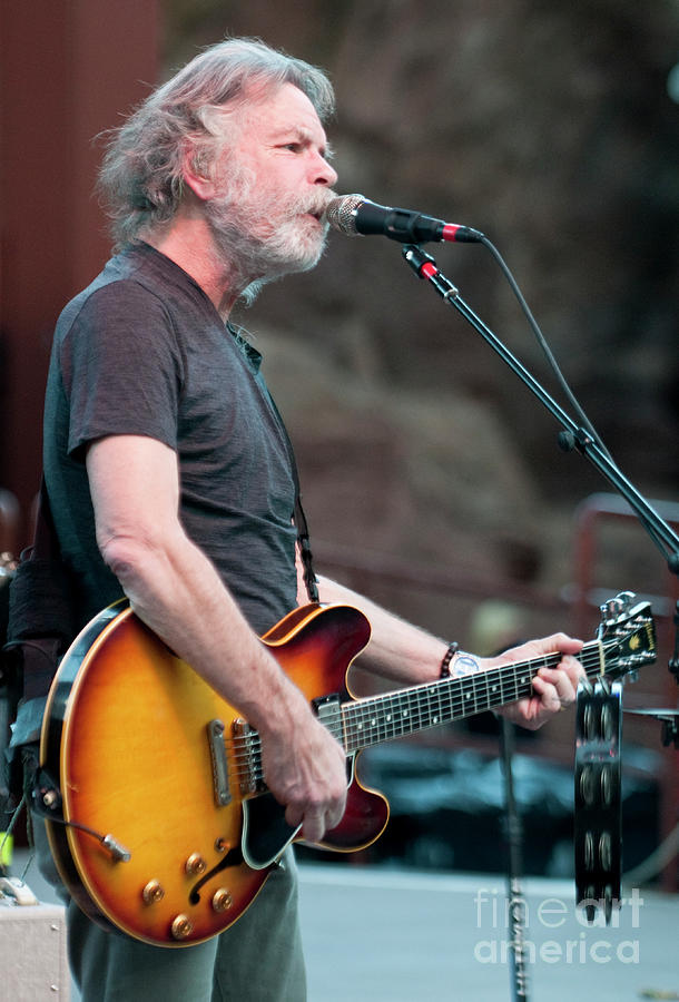 Bob Weir with Furthur at Red Rocks Amphitheatre Photograph by David ...