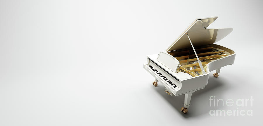 Classic grand piano keyboard #15 Photograph by Michal Bednarek