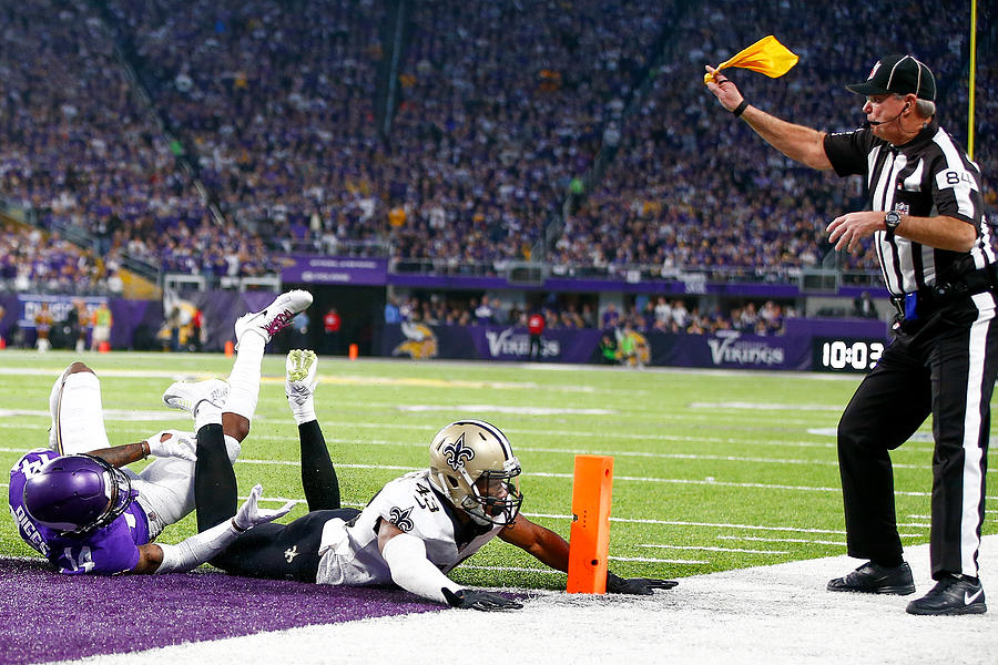 Divisional Round - New Orleans Saints v Minnesota Vikings #15 Photograph by Jamie Squire