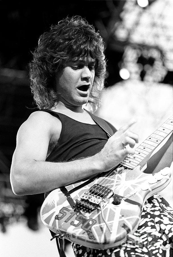Van Halen Photograph - Eddie Van Halen #7 by Concert Photos