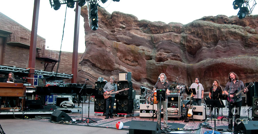 Furthur at Red Rocks Amphitheatre #15 Photograph by David Oppenheimer