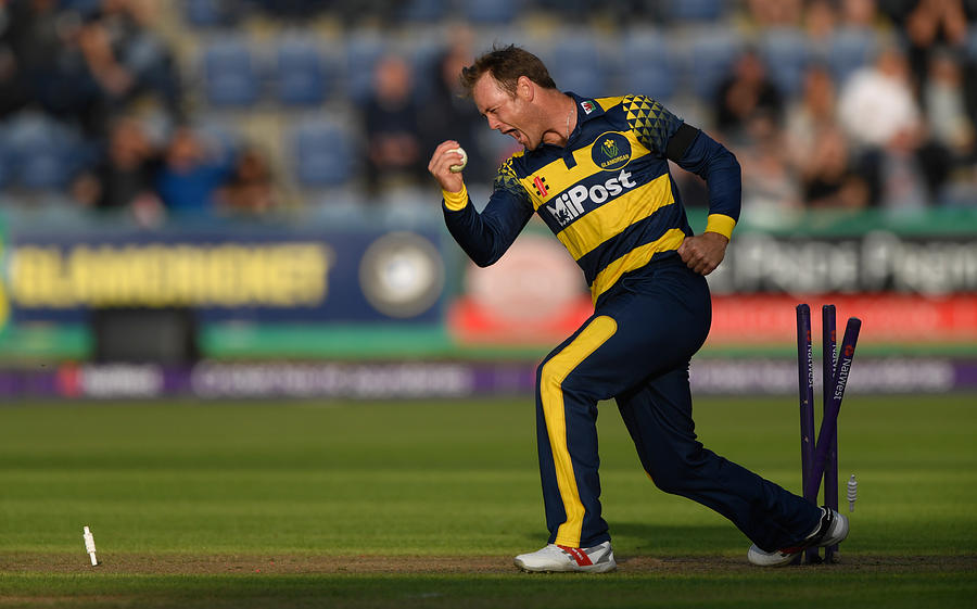 Glamorgan v Leicestershire Foxes - NatWest T20 Blast Quarter-Final #15 Photograph by Stu Forster