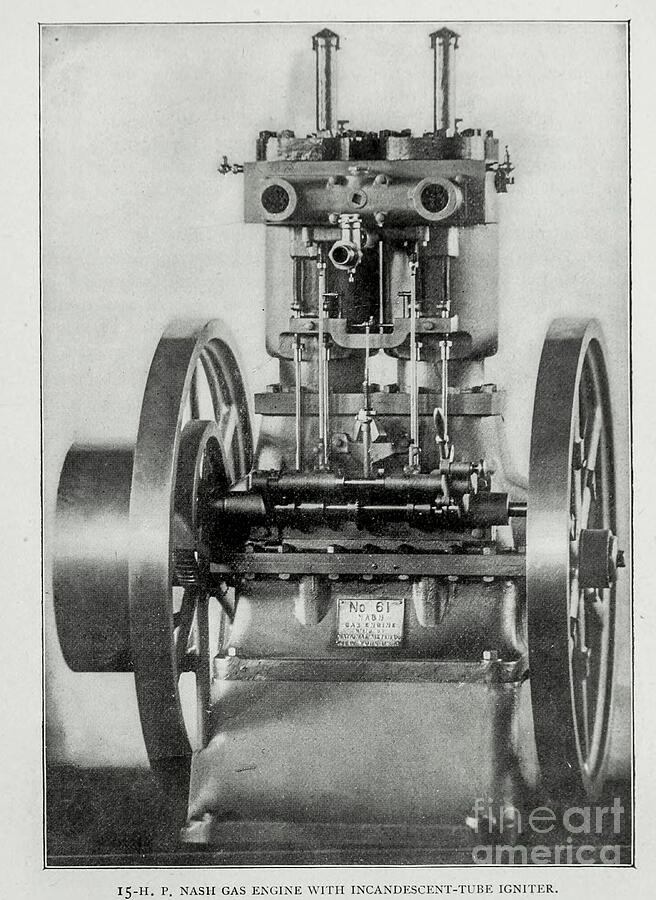 15-h. P. Nash Gas Engine Ab5 Photograph