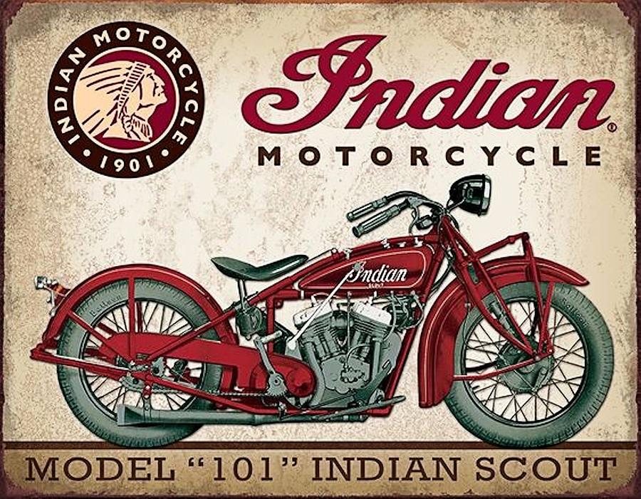 Indian Motorcycle Art #15 Photograph By Jason Cobb - Pixels