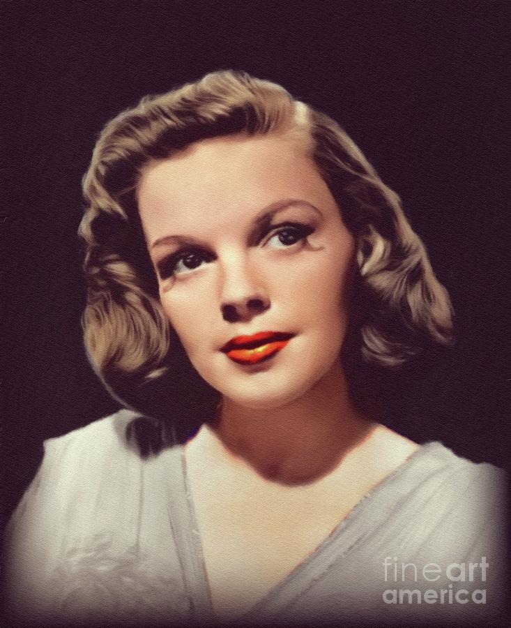 Judy Garland, Hollywood Legend Painting by Esoterica Art Agency - Pixels