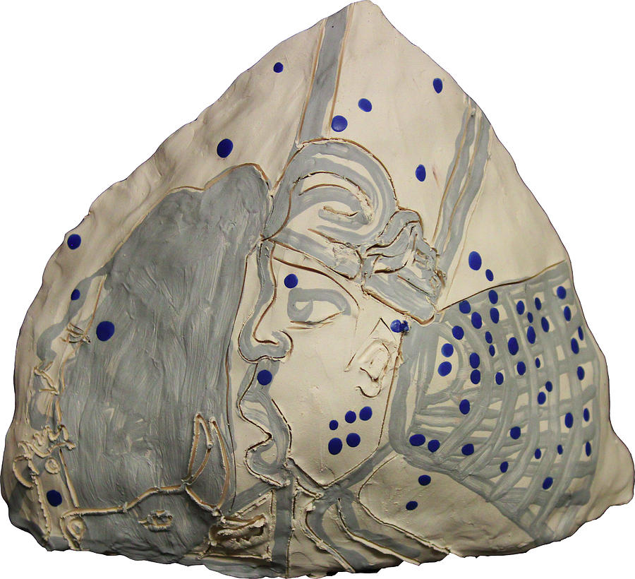 Kintu and Nambi Legend #15 Ceramic Art by Gloria Ssali