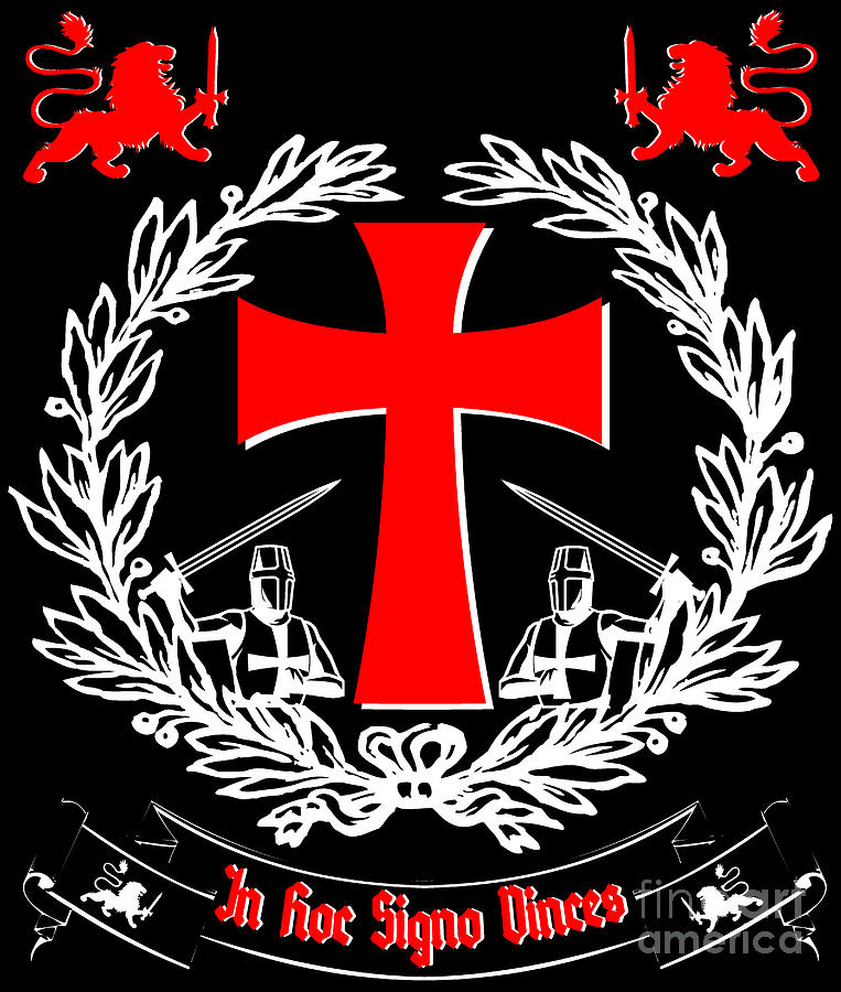 Knights Templar Crusader Mixed Media by Knights Templar - Fine Art America