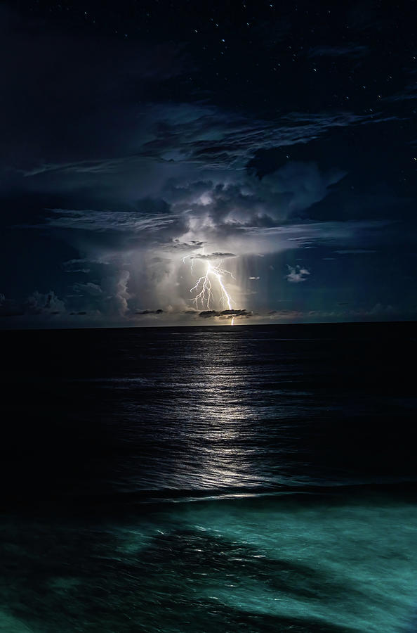 Lightning Storm Off the Coast of Mazatlan Mexico #15 Photograph by Tommy Farnsworth