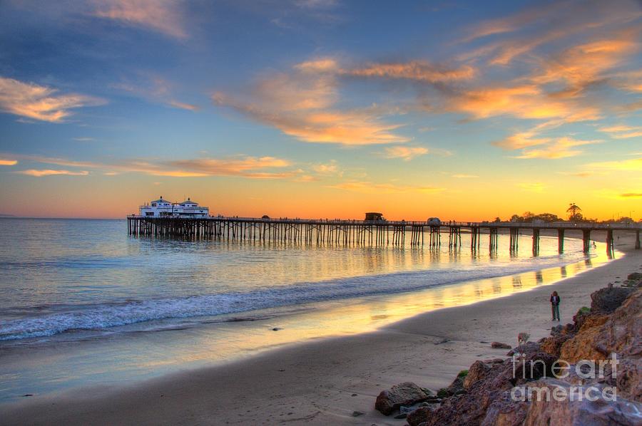 Malibu Sunset #15 Photograph by Marc Bittan