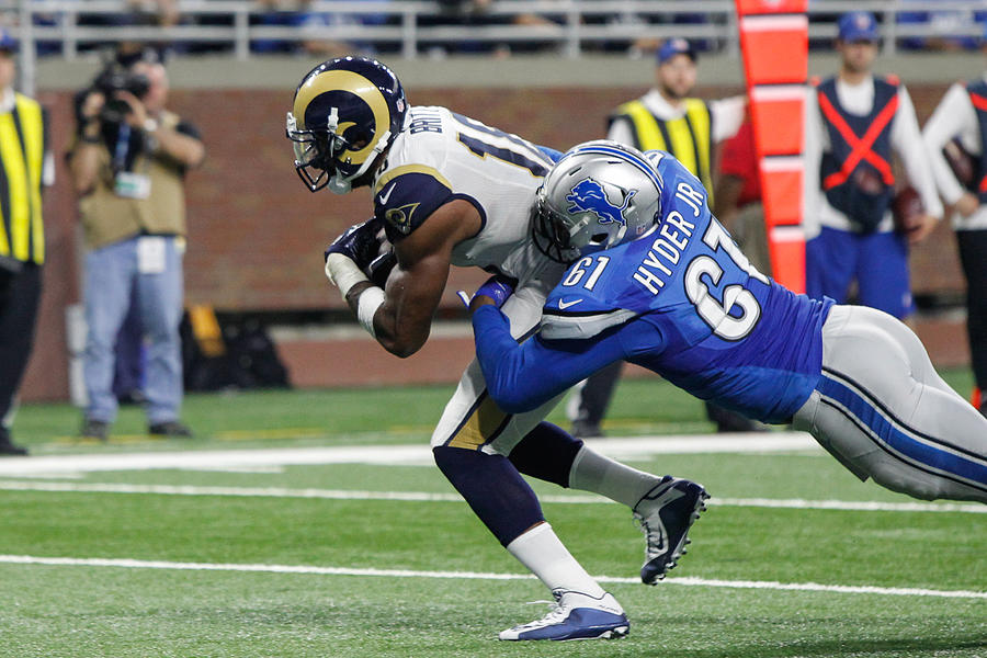 NFL: OCT 16 Rams at Lions #15 Photograph by Icon Sportswire