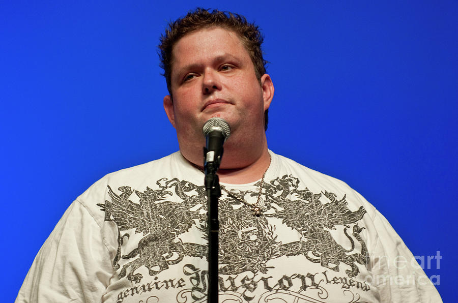 Ralphie May at Bonnaroo Comedy Theatre #14 Photograph by David Oppenheimer
