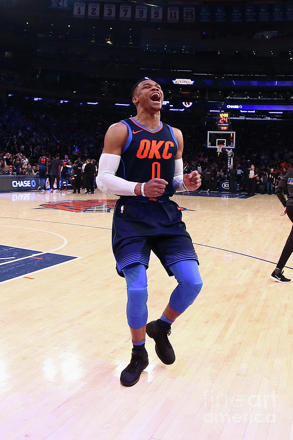Russell Westbrook Photograph by Nathaniel S. Butler