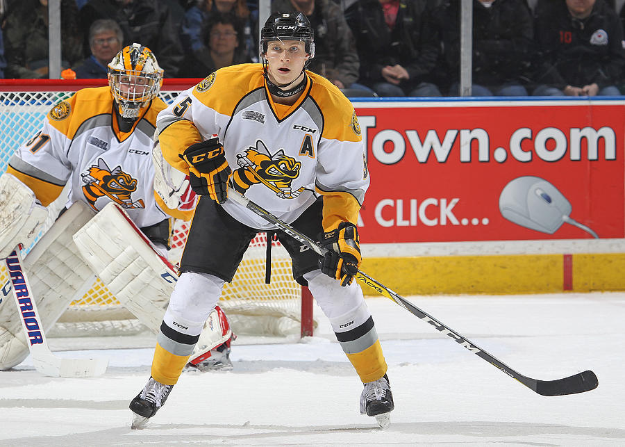 Sarnia Sting v London Knights #15 Photograph by Claus Andersen
