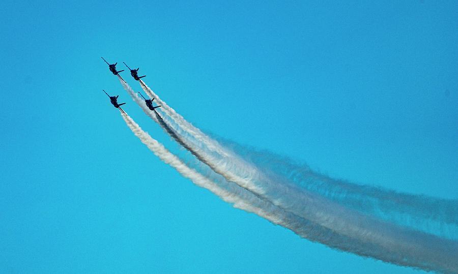 Seattle SeaFair with Blue Angels. #1 Photograph by Tommy Farnsworth
