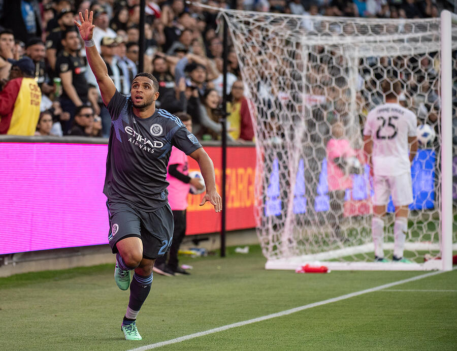 SOCCER: MAY 13 MLS - New York City FC at Los Angeles FC #15 Photograph by Icon Sportswire
