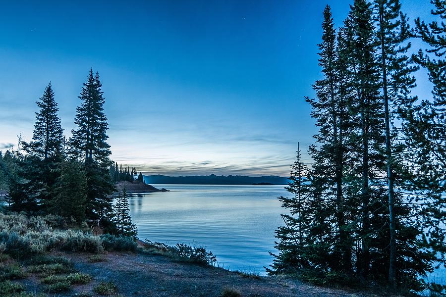 Sunrise over yellowstone lake in yellowstone national park #15 Photograph by Alex Grichenko