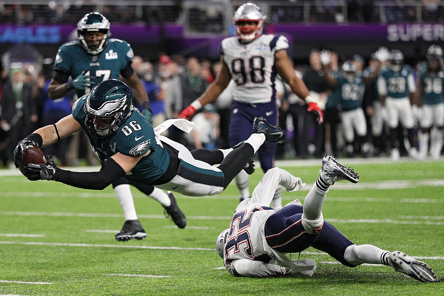 Super Bowl LII - Philadelphia Eagles v New England Patriots #15 Photograph by Patrick Smith