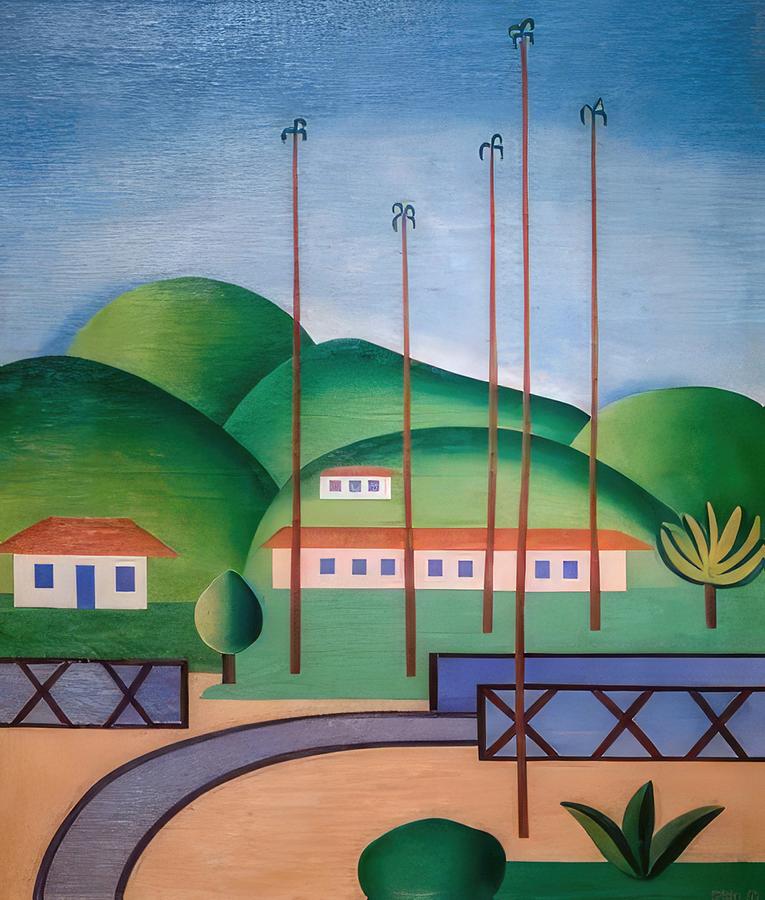 Tarsila do Amaral Painting by Zouhair Bairouk - Fine Art America