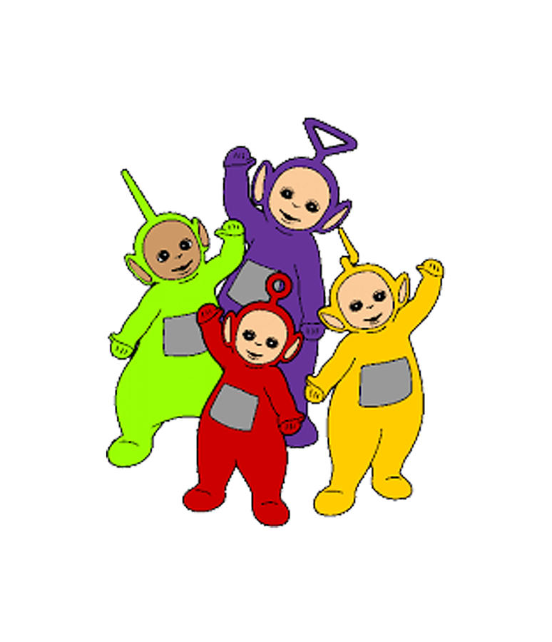 Teletubbies Digital Art by Inered Dyernes - Fine Art America