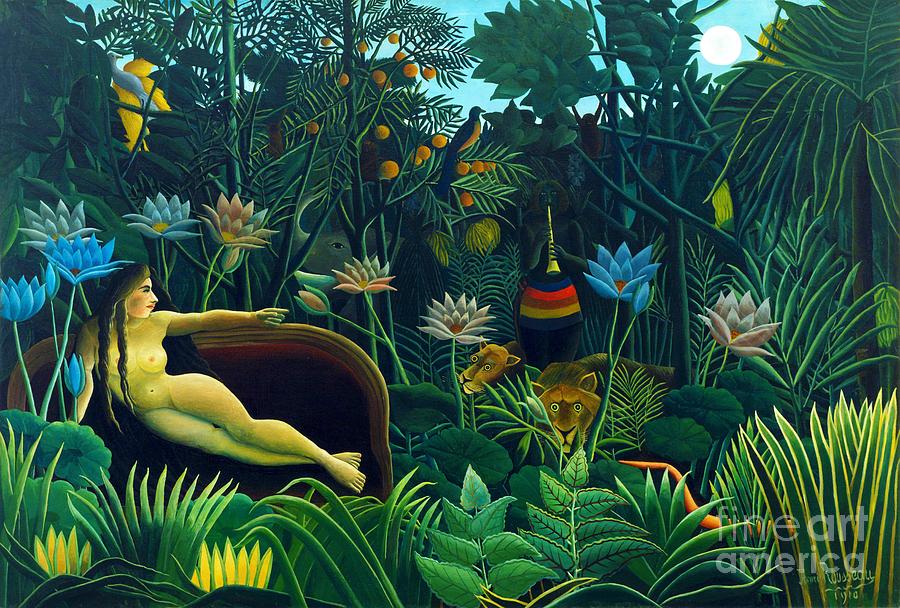 The Dream #15 Painting by Henri Rousseau