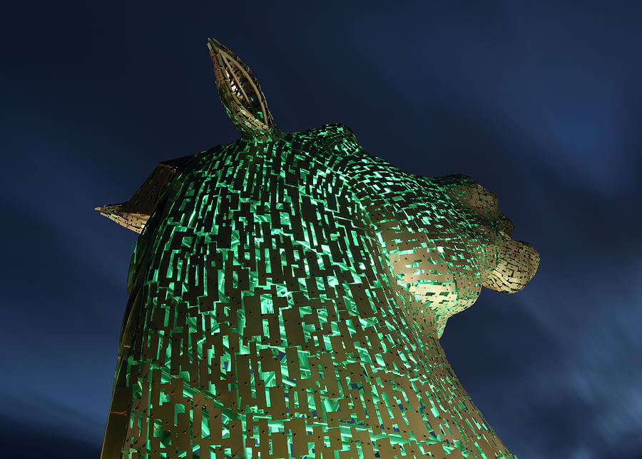 The Kelpies #15 Photograph by Stephen Taylor