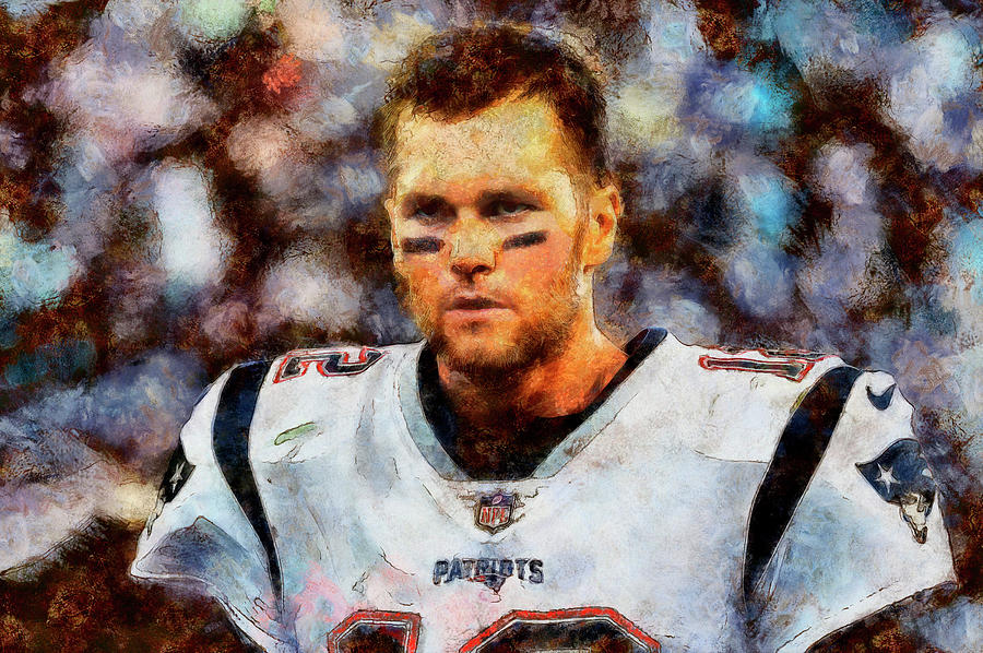 Tom Brady Digital Art by Tom Brady