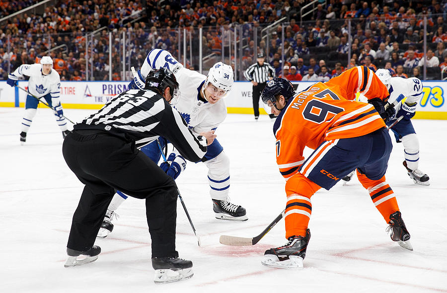 Toronto Maple Leafs v Edmonton Oilers #15 Photograph by Codie McLachlan