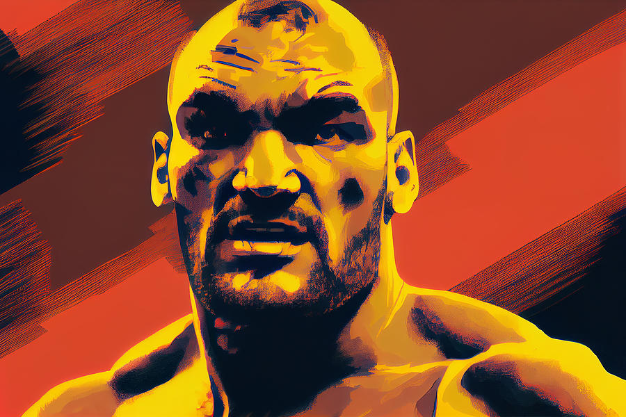 Tyson Fury Mixed Media - Tyson Fury #15 by Tim Hill
