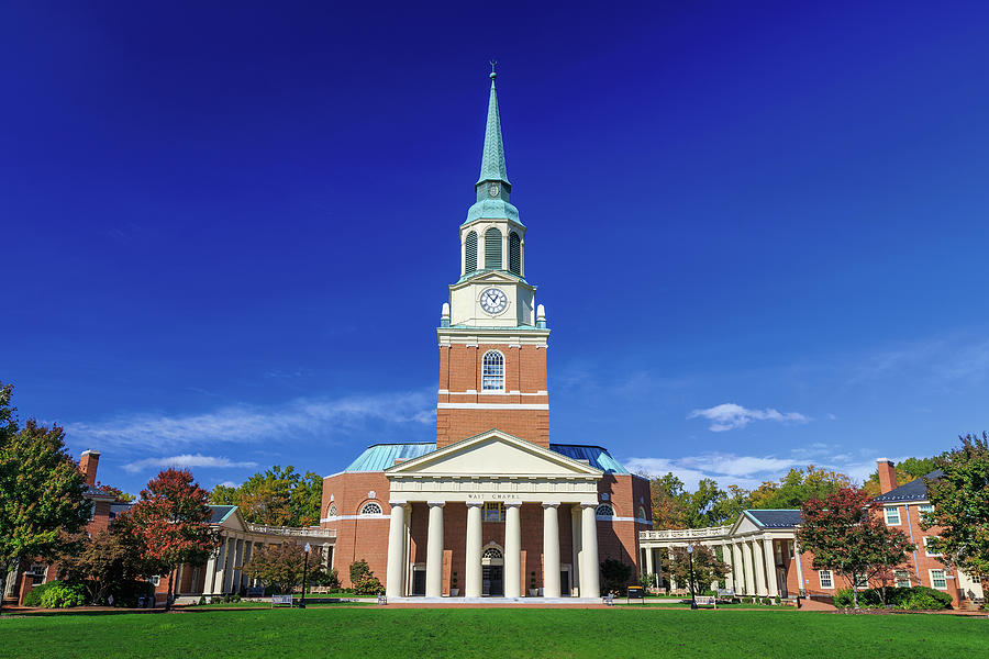 Wait Chapel at Wake Forest University Photograph by Bryan Pollard ...