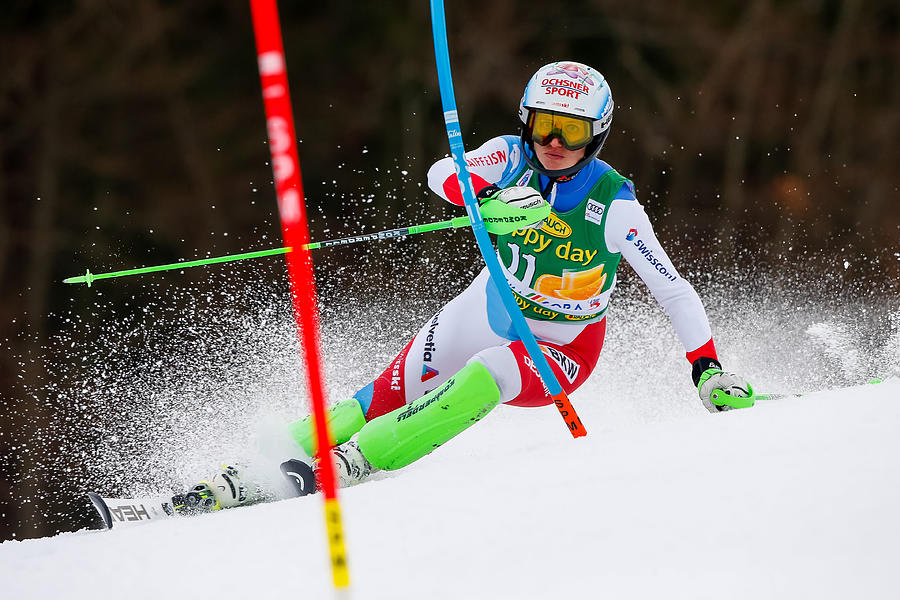 Audi FIS Alpine Ski World Cup - Womens Slalom #151 Photograph by Christophe Pallot/Agence Zoom