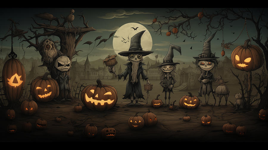 Halloween Digital Art