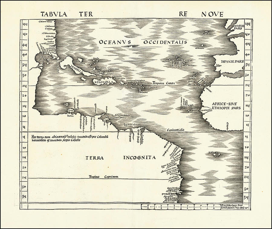 Terra incognita карта