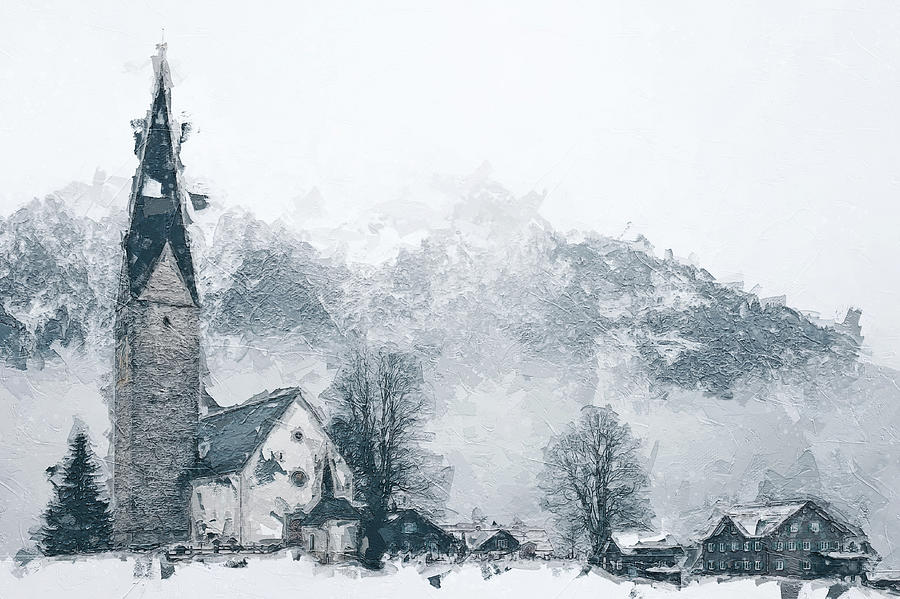 Winter Story #154 Digital Art by TintoDesigns