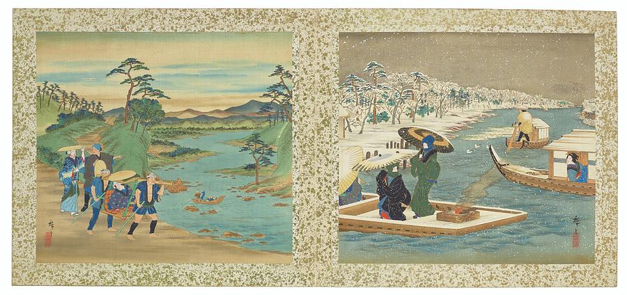 Utagawa Hiroshige  #155 Painting by Artistic Rifki