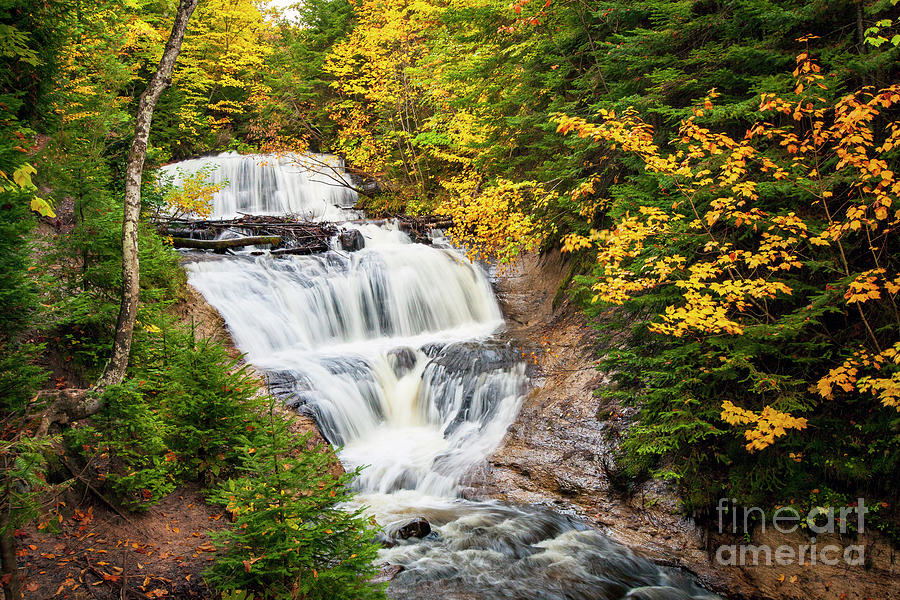 1577 Sable Falls Photograph by Steve Sturgill