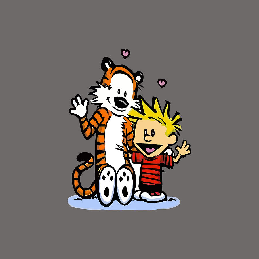Calvin And Hobbes Digital Art by Jason Seger Fine Art America