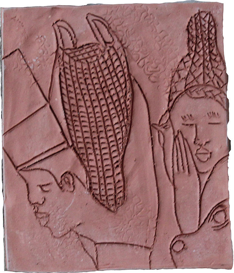 Kintu and Nambi Kintus Tasks #158 Ceramic Art by Gloria Ssali