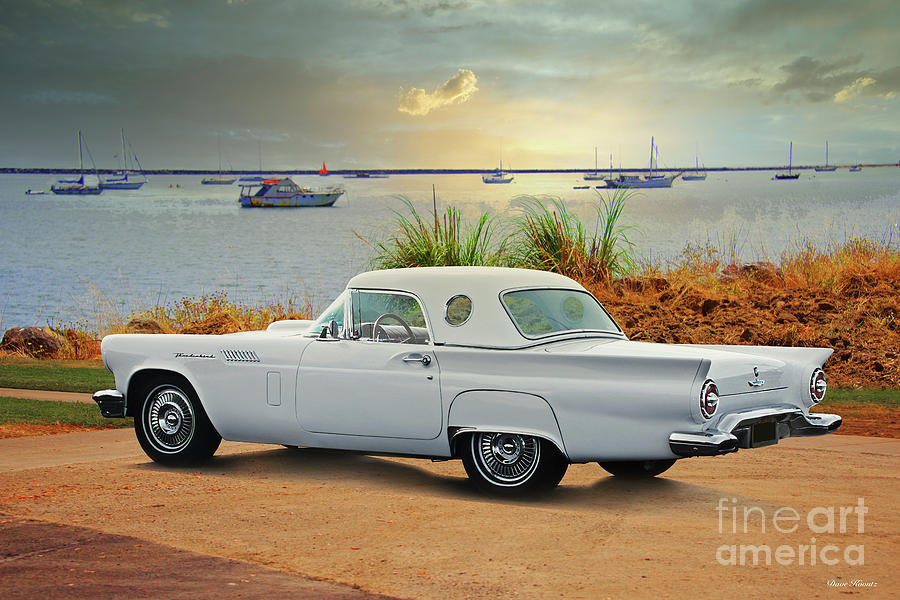 1957 Ford Thunderbird Convertible #16 Photograph by Dave Koontz