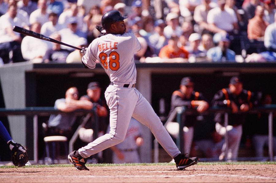 Albert Belle #16 Photograph by The Sporting News