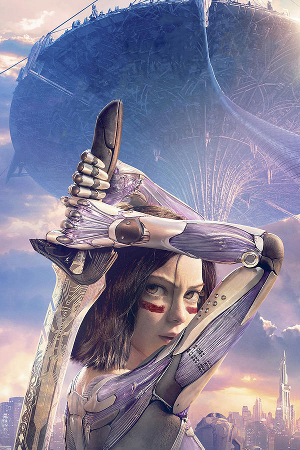 Alita - Battle Angel 2019 Digital Art by Geek N Rock - Pixels