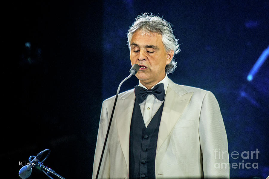 Andrea Bocelli in Concert #7 Photograph by Rene Triay FineArt Photos