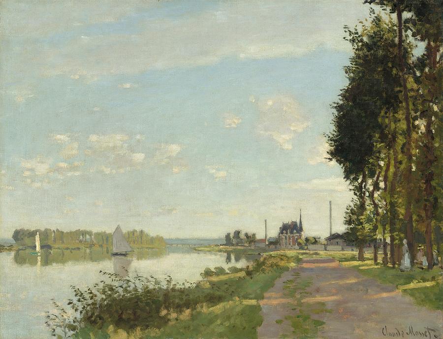 Argenteuil #16 Painting by Claude Monet