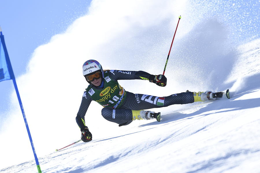 Audi FIS Alpine Ski World Cup - Womens Giant Slalom #16 Photograph by Alain Grosclaude/Agence Zoom