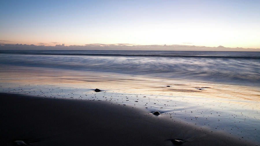 Ballynaclash beach at dawn, Blackwater, County Wexford, Ireland. #16 Photograph by Ian Middleton
